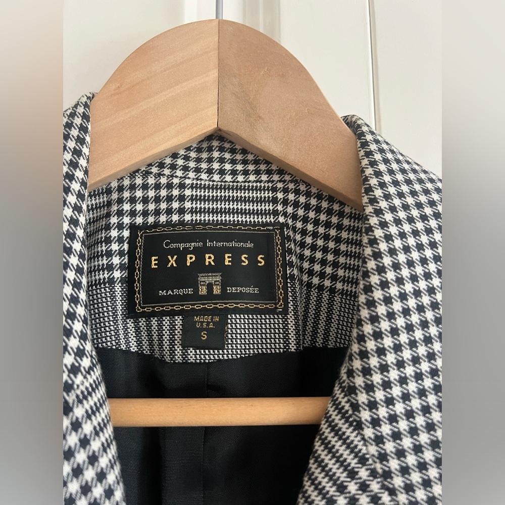 Espress Plaid Coat